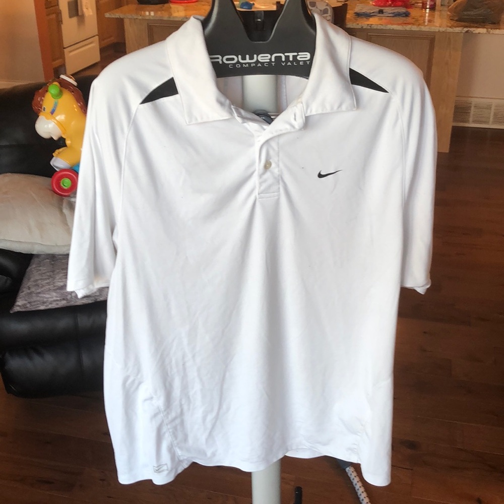 Nike Performance L Men’s golf polo - white
